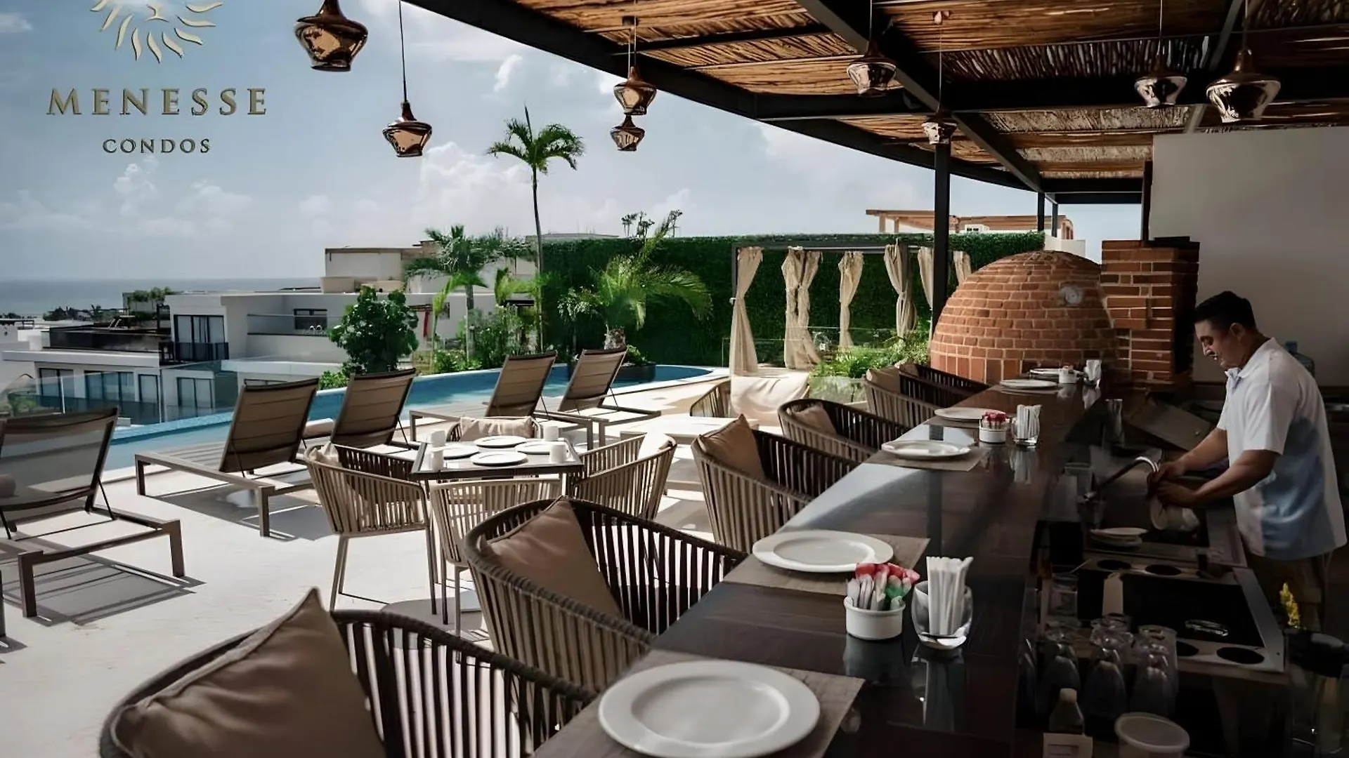 The Shores - Chic Getaway - Beach Steps Away Playa del Carmen Apartment